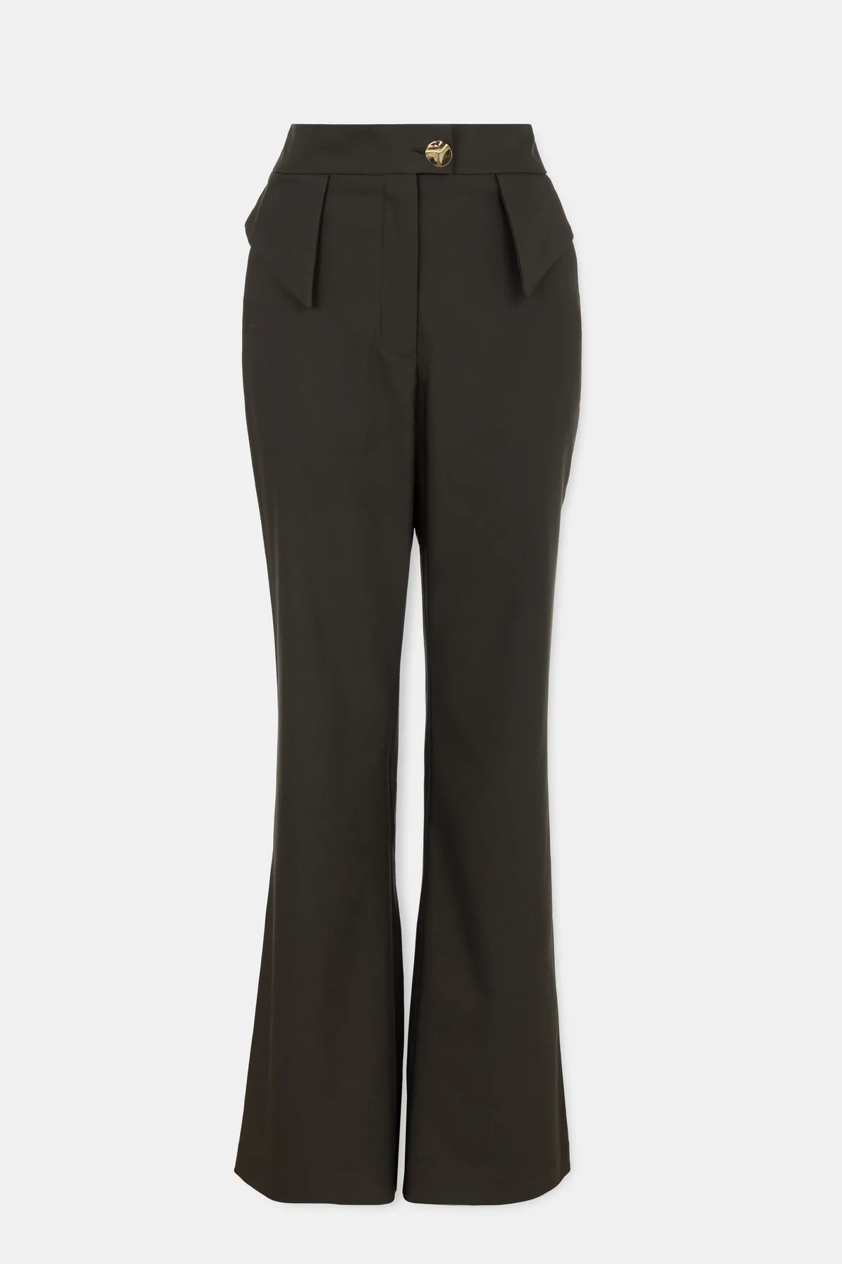 Pantalone visokog struka sa ukrasnim detaljima