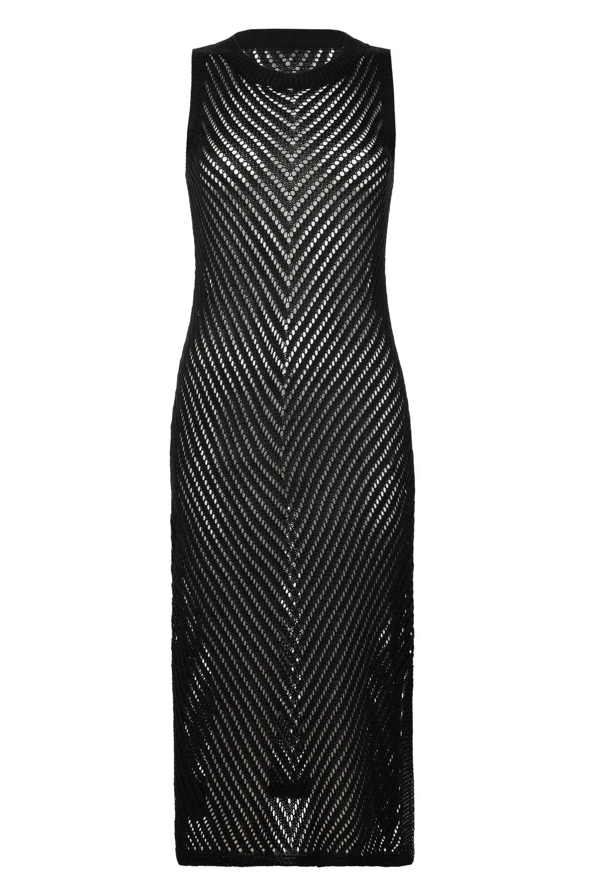 Mrežasti kaftan bez rukava 