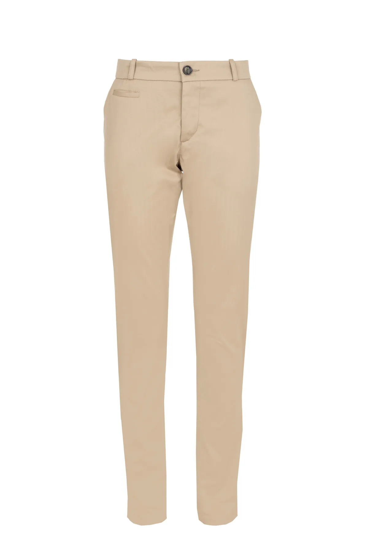 Muške jednobojne pantalone uskog kroja 