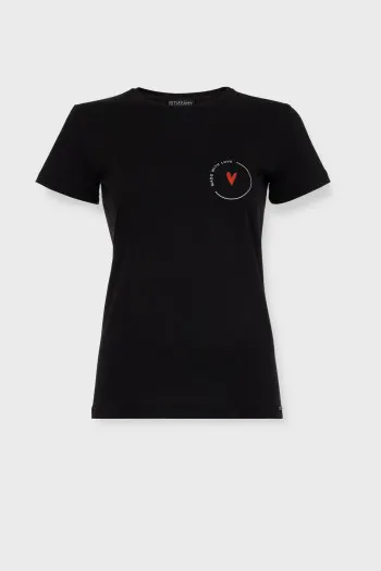 Majica sa minimalističkim printom 