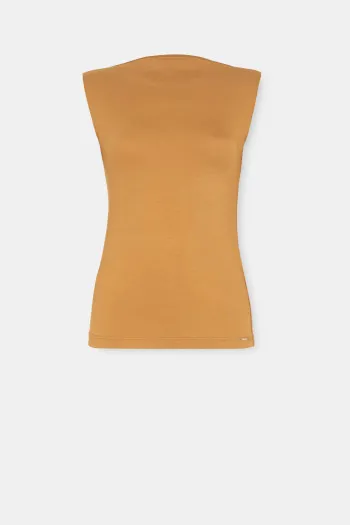 Majica bez rukava od viskoze 