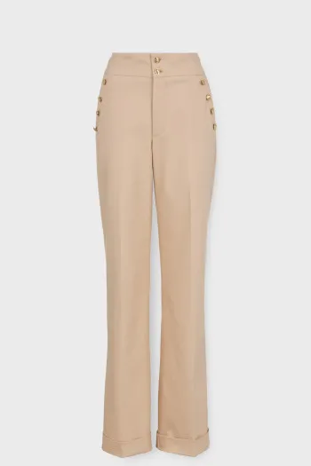 Elegantne pantalone širokog kroja 