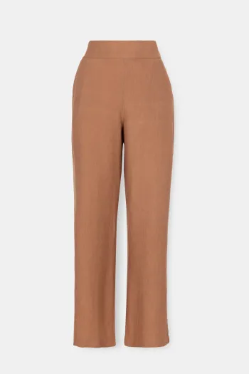 Lepršave pantalone širokog kroja 