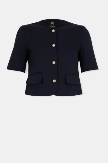 Elegantni sako kratkih rukava 
