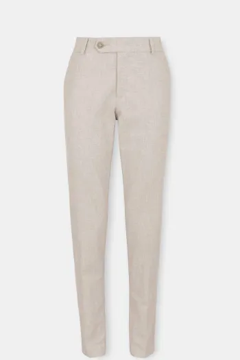 Pantalone klasičnog kroja sa lanom 