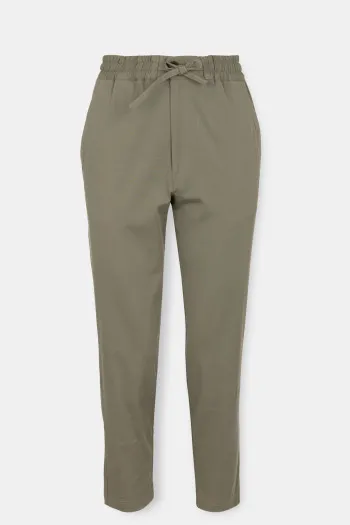 Pantalone sa elastičnim pojasom i učkurom 